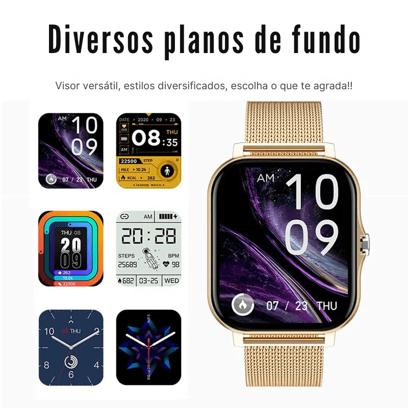 Smart Watch Full Touch Screen - Elegância e Versatilidade - Pop Trend